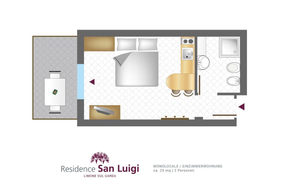 Residence San Luigi Limone sul Garda Exterior foto